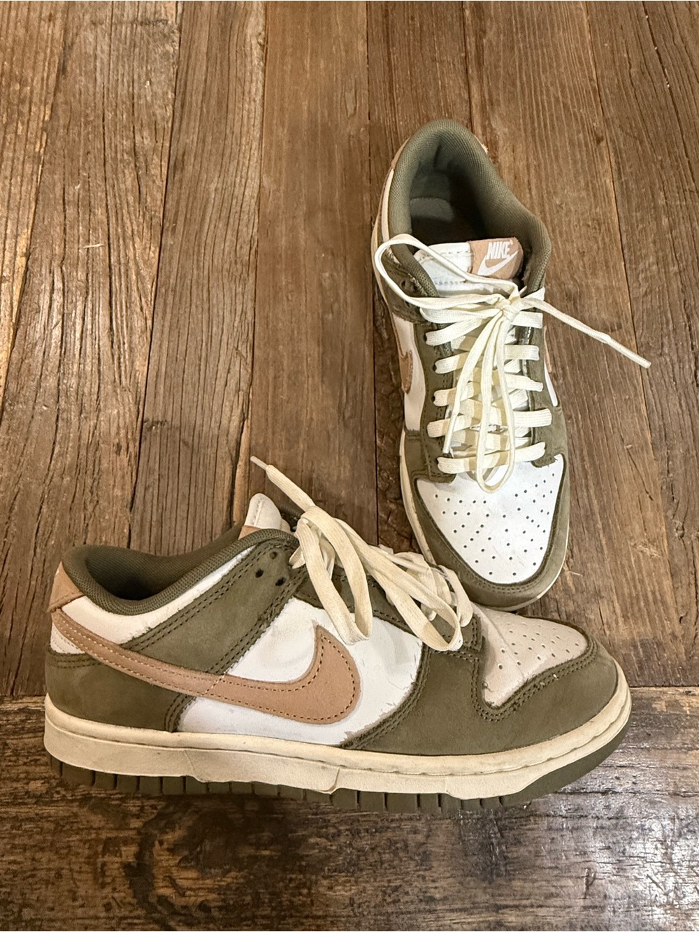 Men’s Nike Dunk low retro premium “medium olive hemp”